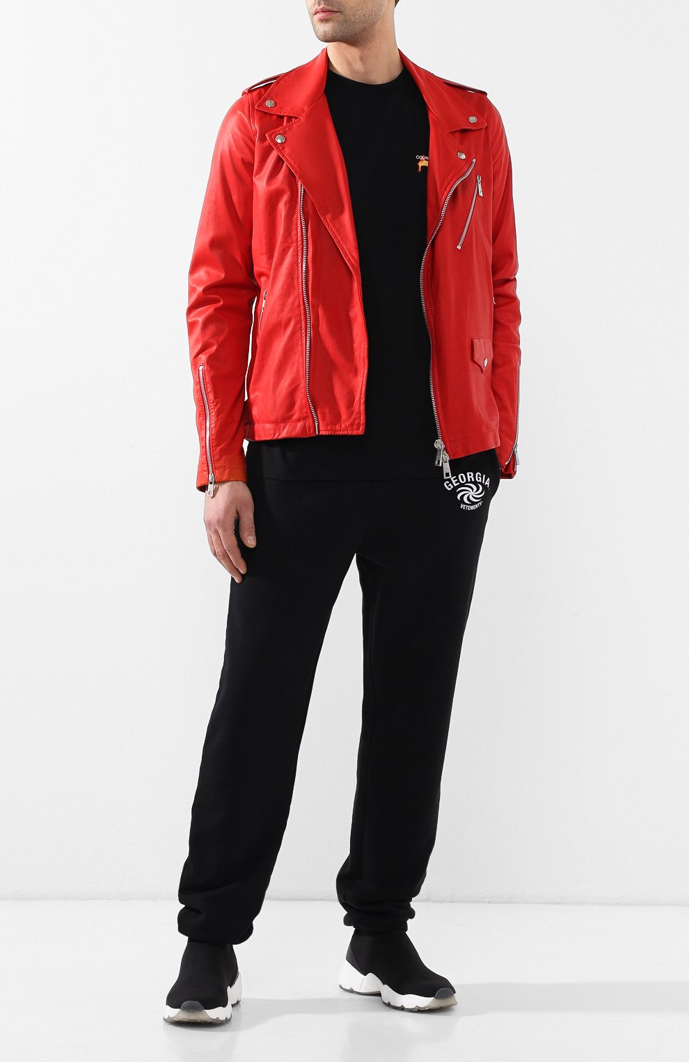 Кожаная косуха GIORGIO BRATO, арт. GU19S7206PMP, фото 2