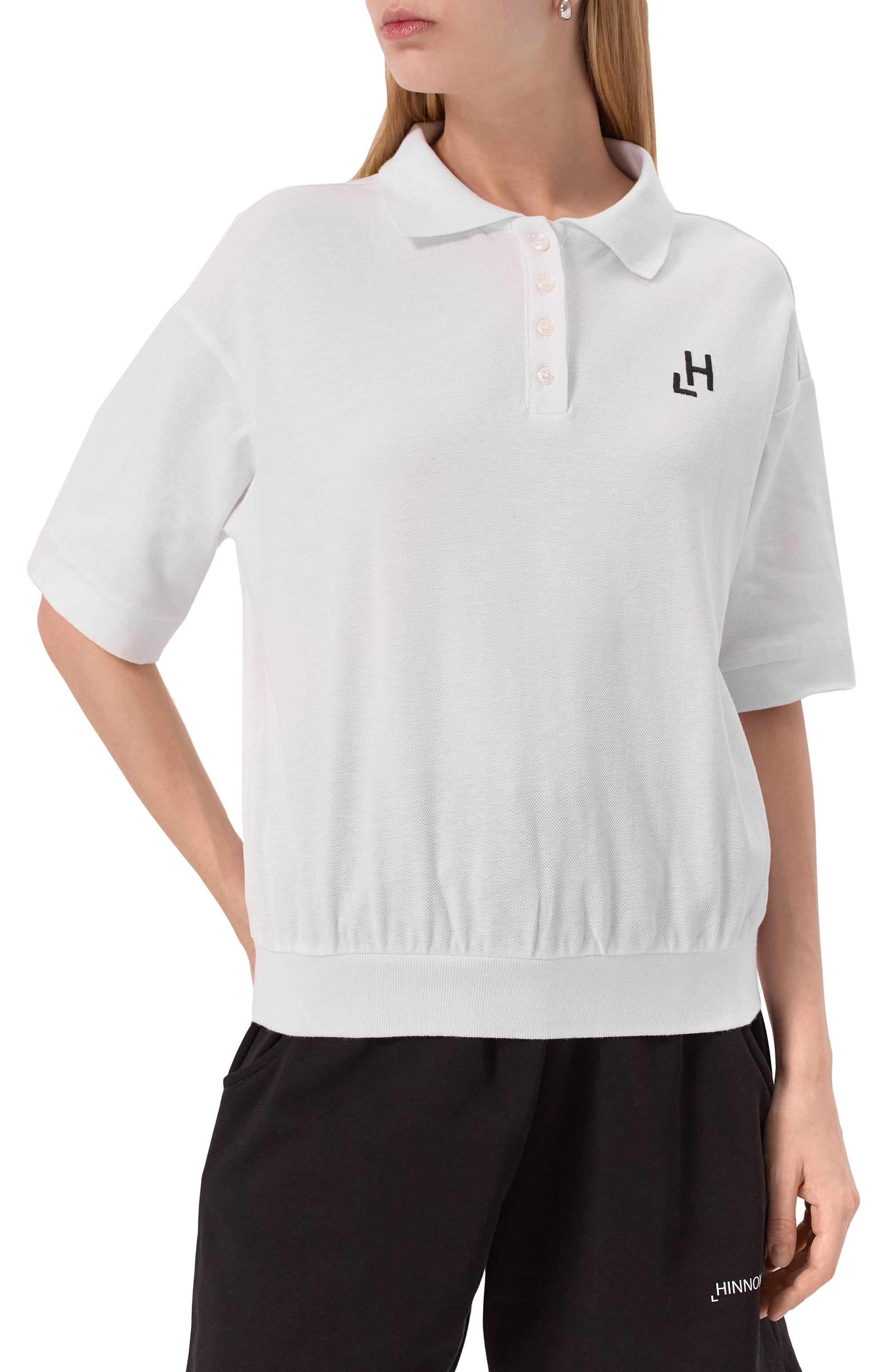 Хлопковое поло HINNOMINATE, арт. HMABW01591, фото 3