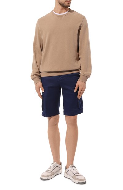 Шорты изо льна и хлопка KITON, арт. UFPPBJ0733B, фото 2