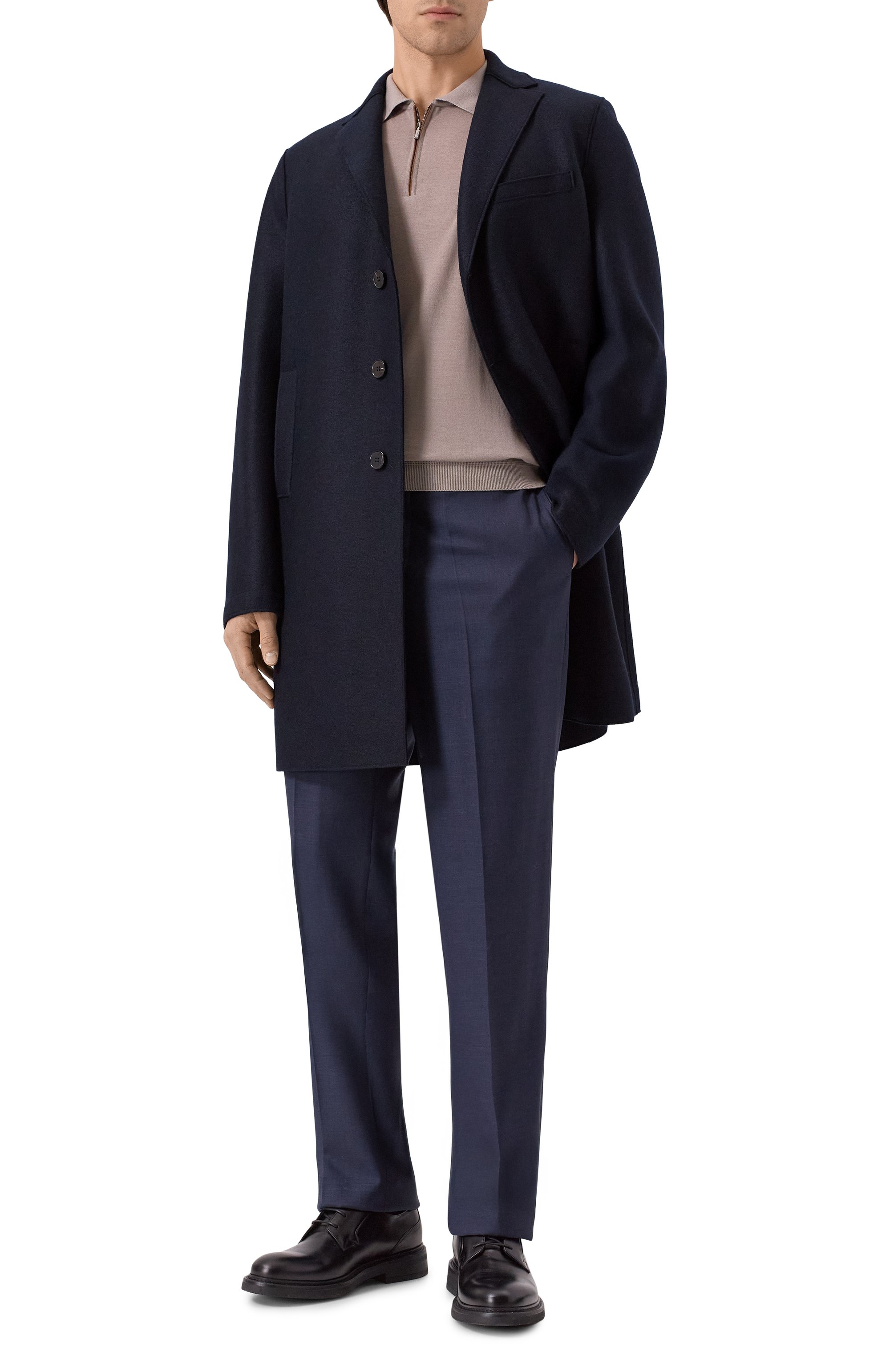 Поло из шерсти и шелка ZILLI, арт. KZP001M0230VLSB00, фото 2