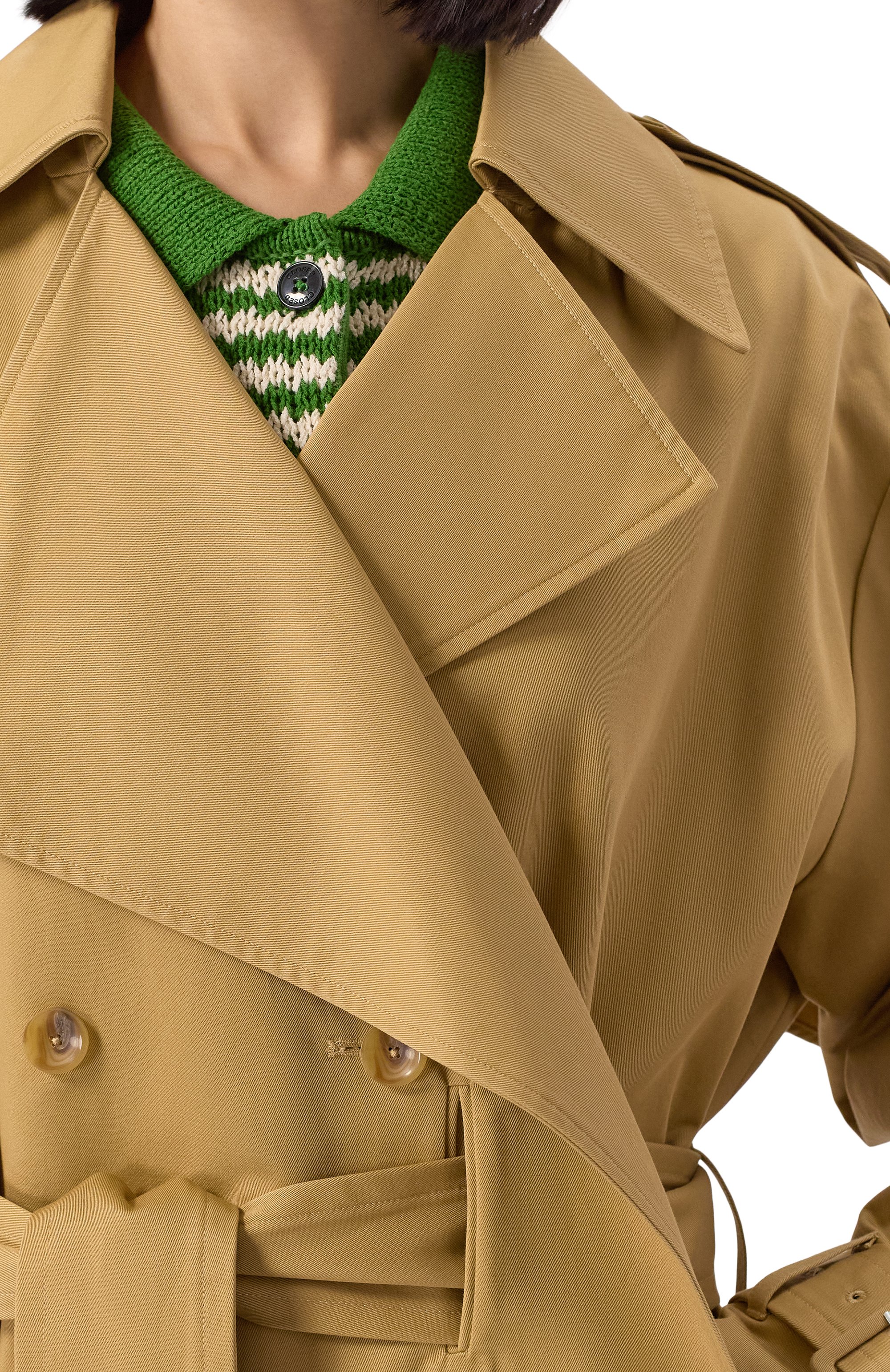 Хлопковый тренч 7 FOR ALL MANKIND, арт. 7N104108STF, фото 5