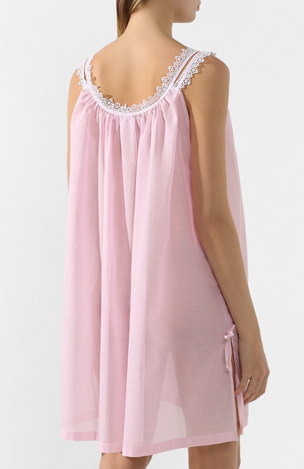 Хлопковая сорочка CELESTINE розового цвета по цене 26050 руб., арт. 30002547/FRANCESCA BD, фото 4 Хлопковая сорочка CELESTINE, арт. 30002547/FRANCESCA BD, фото 4