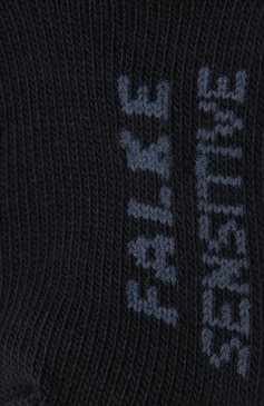 Детские хлопковые носки FALKE темно-синего цвета, арт. 10626. | Фото 2 (Материал: Текстиль, Хлопок; Региональные ограничения белый список (Axapta Mercury): RU; Материал сплава: Проставлено; Нос: Не проставлено)
