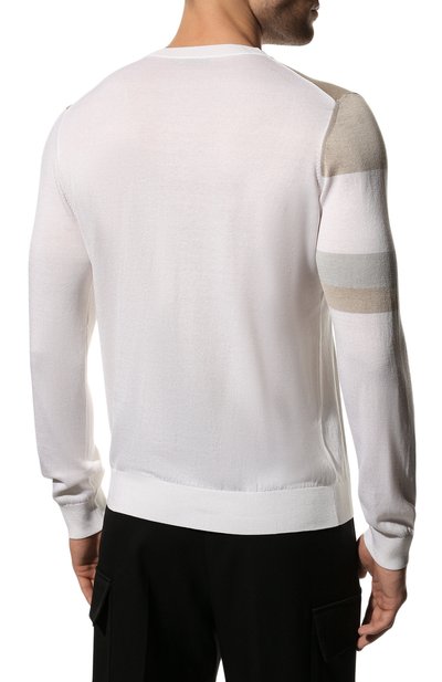 Джемпер из хлопка и шелка ZILLI, арт. MBX-RN050-CILI1/ML01, фото 4