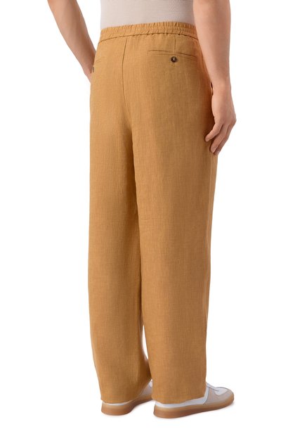 Льняные брюки 12 STOREEZ, арт. 137188, фото 4