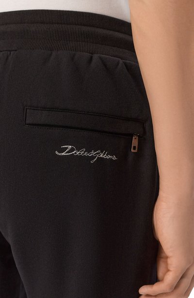 Хлопковые брюки DOLCE & GABBANA, арт. GP0M5Z/G7P9P, фото 5