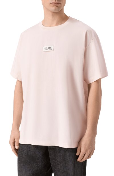 Хлопковая футболка MM6, арт. SH0GC0071/M20170_001, фото 4