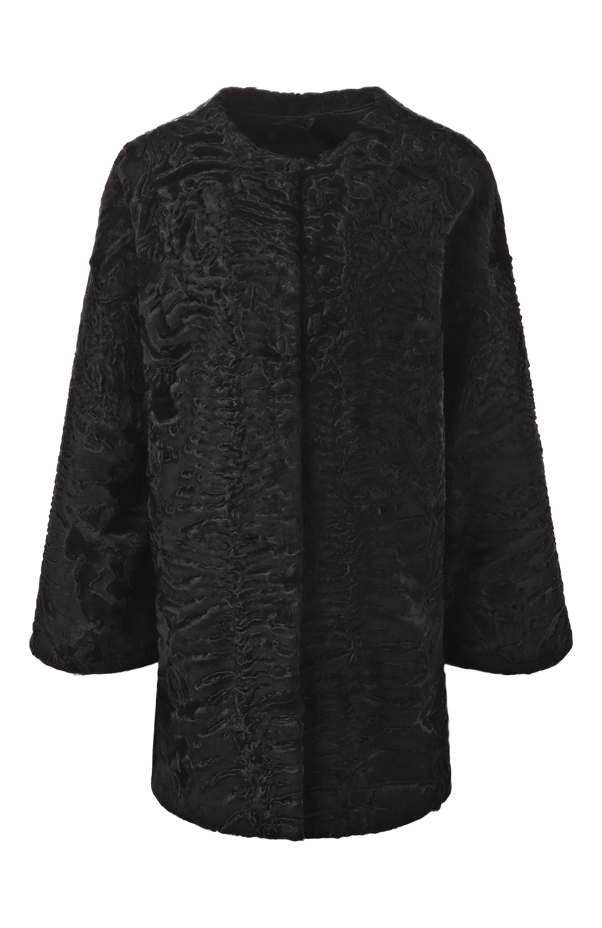 Шуба из свакары MVST черного цвета по цене 1740000 руб., арт. FBPC-Y509SW, фото 1 Шуба из свакары MVST, арт. FBPC-Y509SW, фото 1