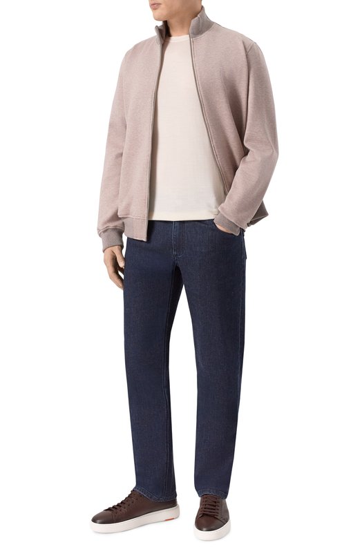 Толстовка из хлопка и кашемира MVST 13M467.VA00.MUST. Бежевый  13M467.VA00.MUST. Фото 2