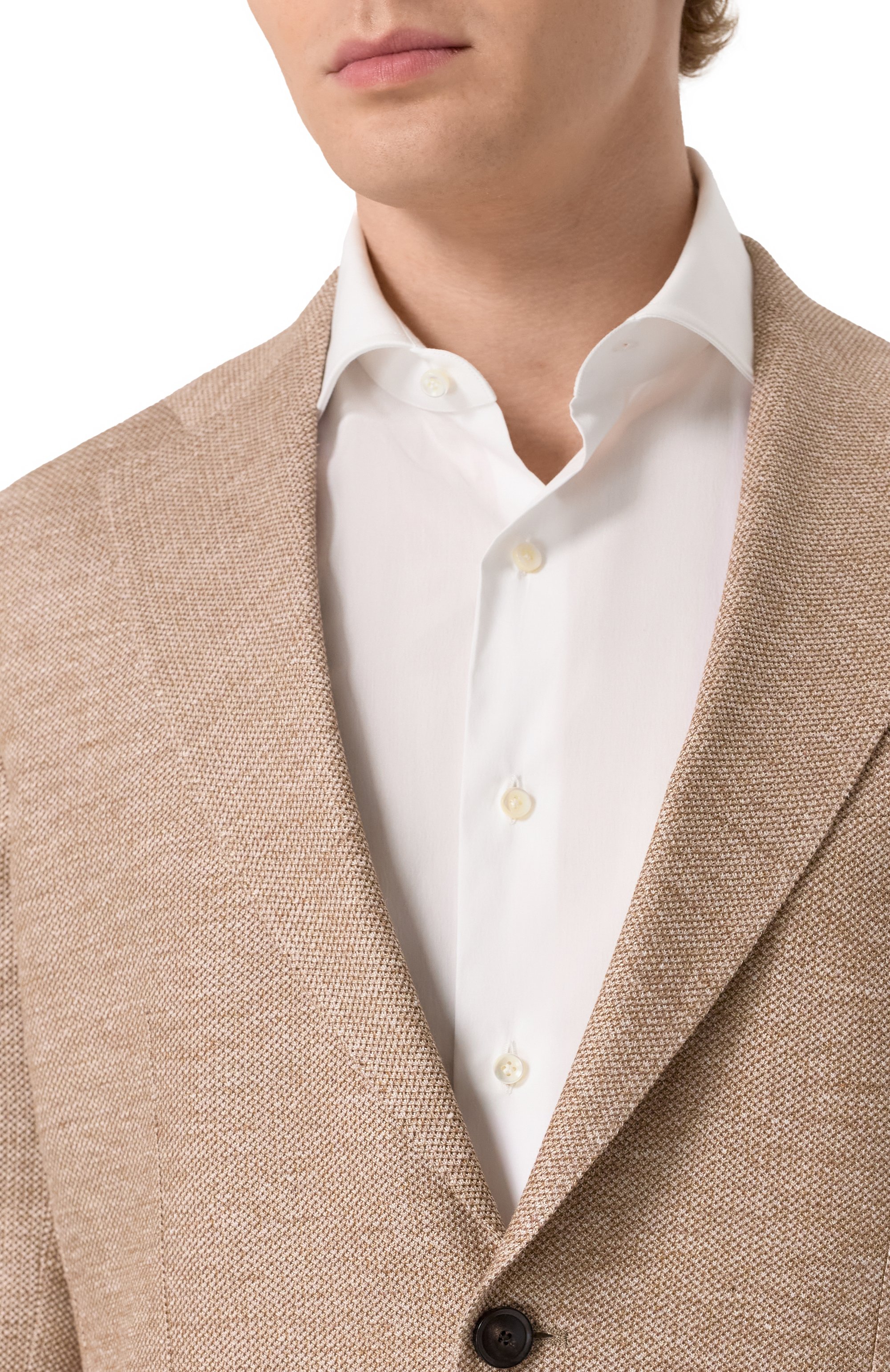 Пиджак изо льна и хлопка SARTORIA LATORRE, арт. JEF74/JH163, фото 7