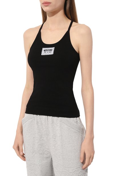 Майка из вискозы M05CH1NO JEANS, арт. A0809/3259, фото 3