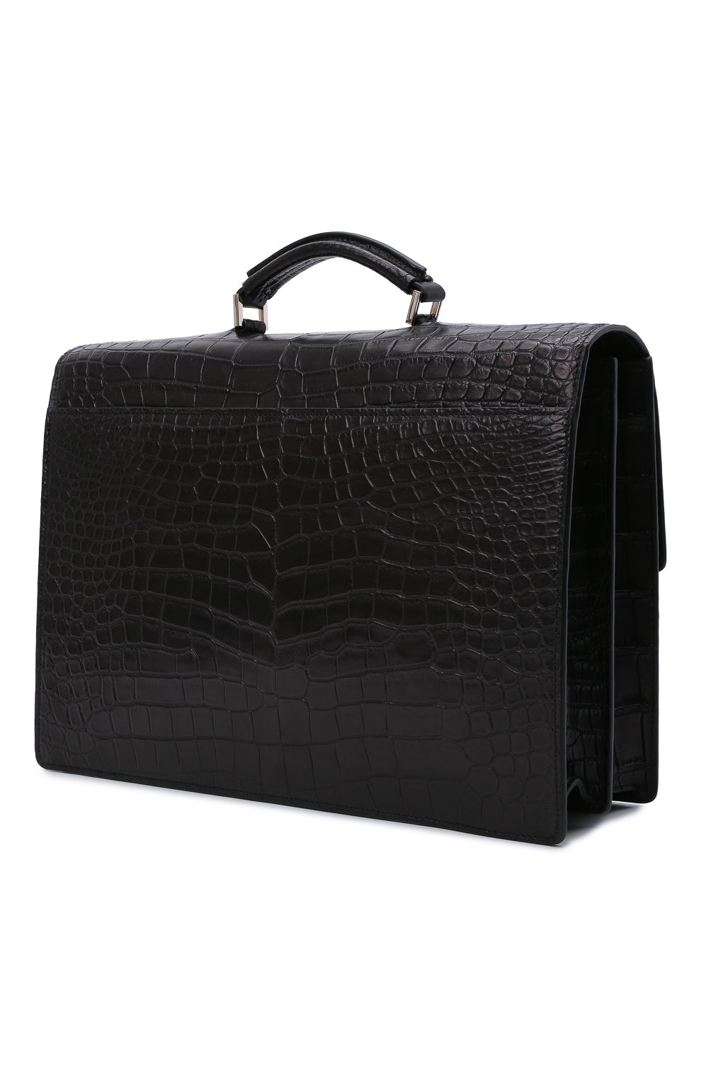 Портфель из крокодила KITON, арт. UBWALLN00102/CP0R, фото 3