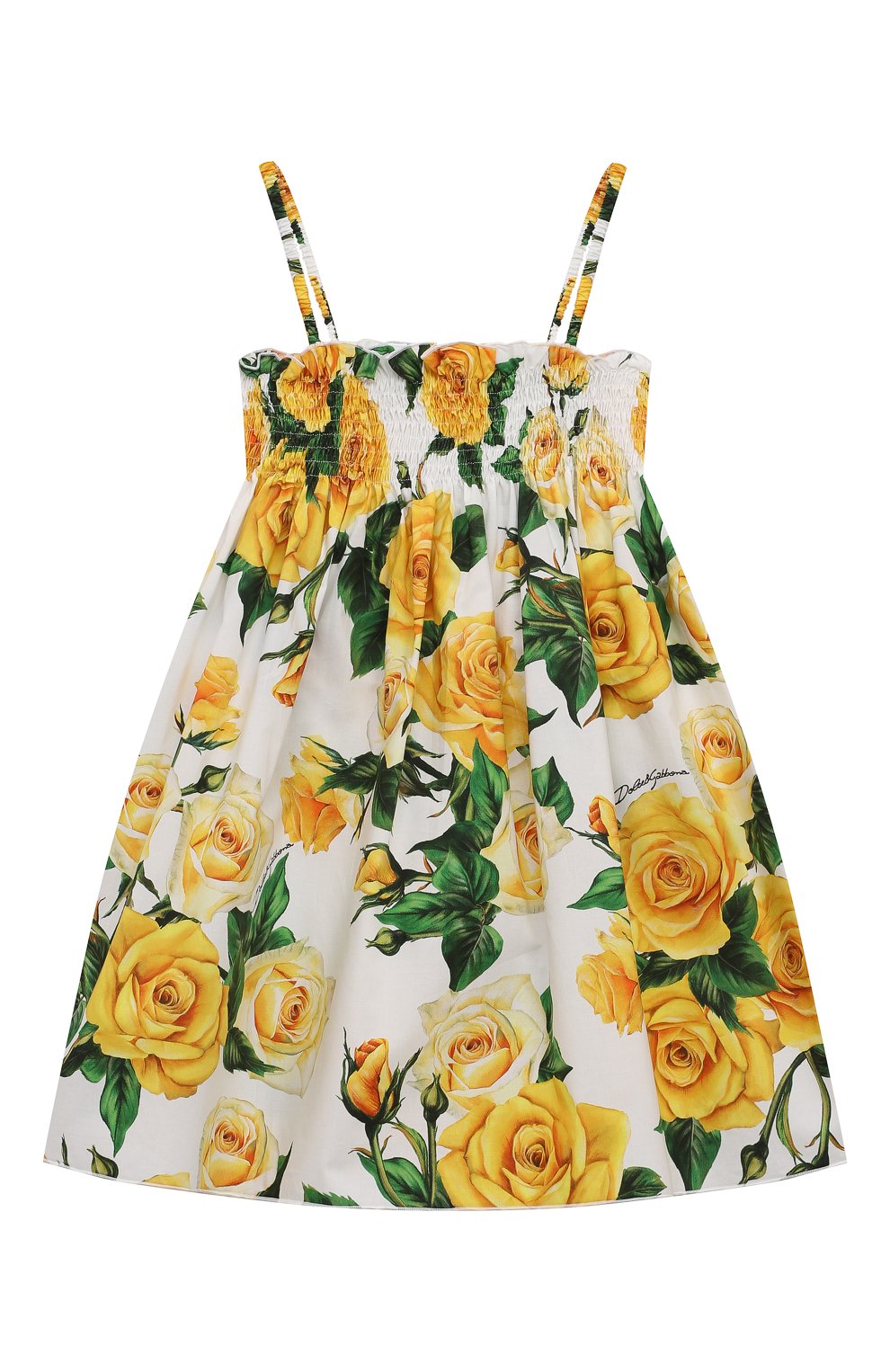 Хлопковый сарафан DOLCE & GABBANA, арт. L52DA6/HS5QR/2-6, фото 1