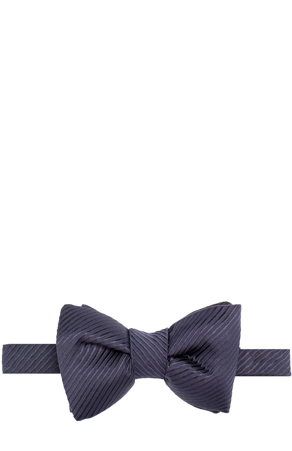 Шелковый галстук-бабочка TOM FORD темно-синего цвета по цене 21950 руб., арт. 2TF07/4CH, фото 1 Шелковый галстук-бабочка TOM FORD, арт. 2TF07/4CH, фото 1