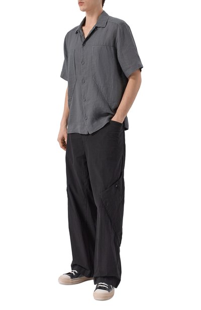 Льняная рубашка TRANSIT, арт. CFUTRCV312, фото 2