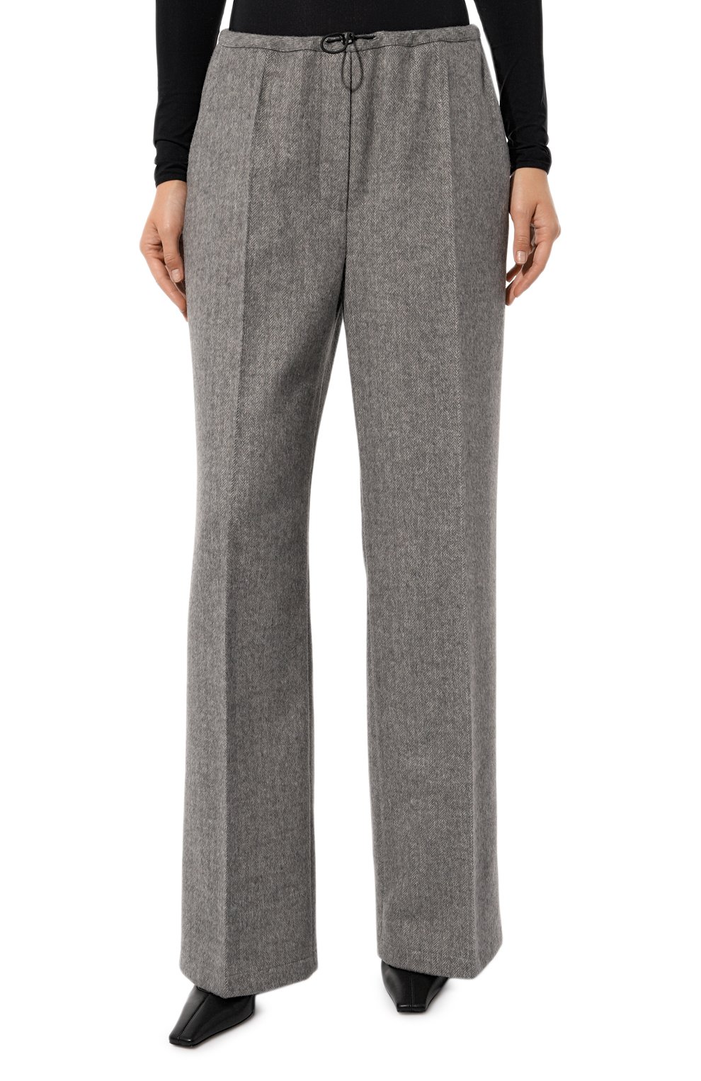 Брюки RUBAN серого цвета по цене 44000 руб., арт. RFW23/24-7.1.45.4, фото 3 Брюки RUBAN, арт. RFW23/24-7.1.45.4, фото 3