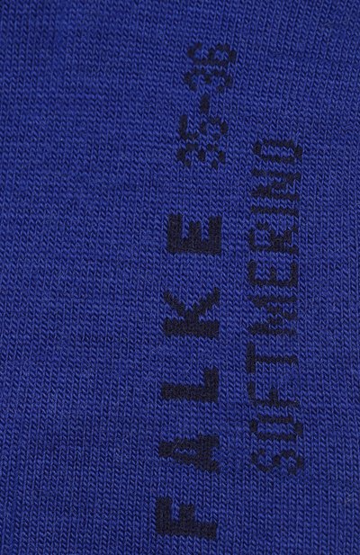Носки softmerino FALKE синего цвета по цене 1640 руб., арт. 47488_19_, фото 2 Носки softmerino FALKE, арт. 47488_19_, фото 2