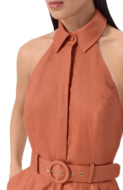 Льняной комбинезон ZIMMERMANN, арт. 3117YRS261, фото 4