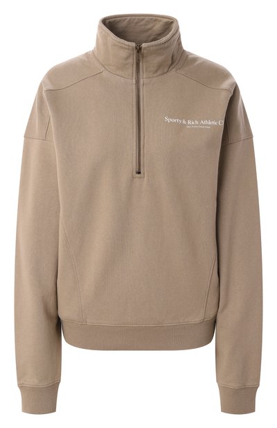 Женский хлопковый анорак SPORTY AND RICH, арт. ST073516011GY15