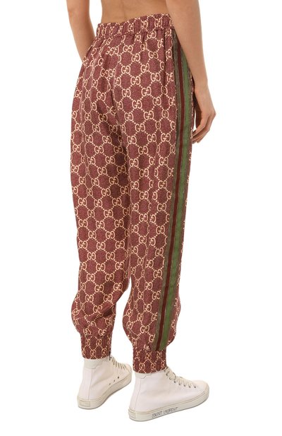Шелковые джоггеры GUCCI, арт. 625005 XJCL5, фото 4