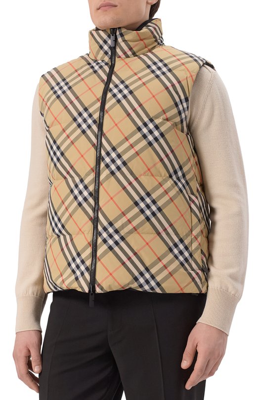 Двусторонний жилет Burberry 8103921 Бежевый  8103921 Фото 3