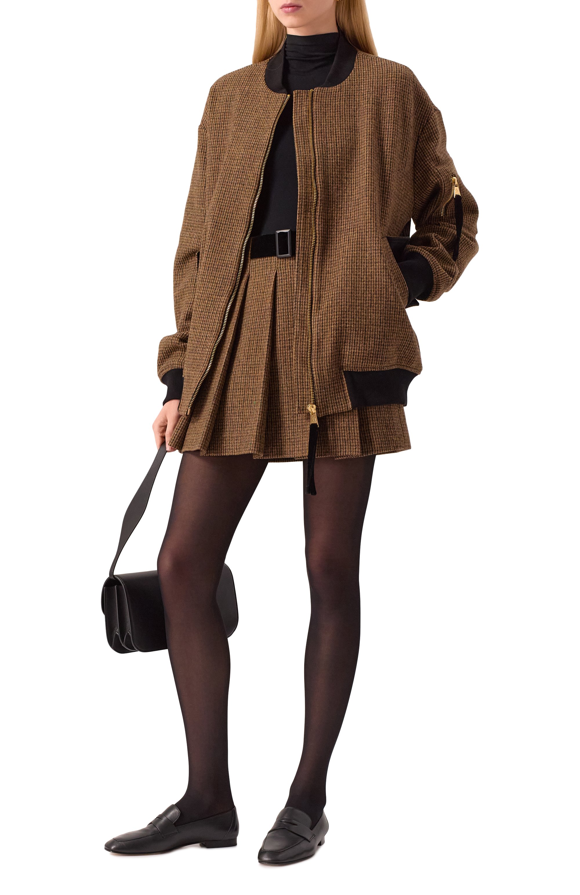 Шерстяной бомбер ALINE, арт. AL032101, фото 2