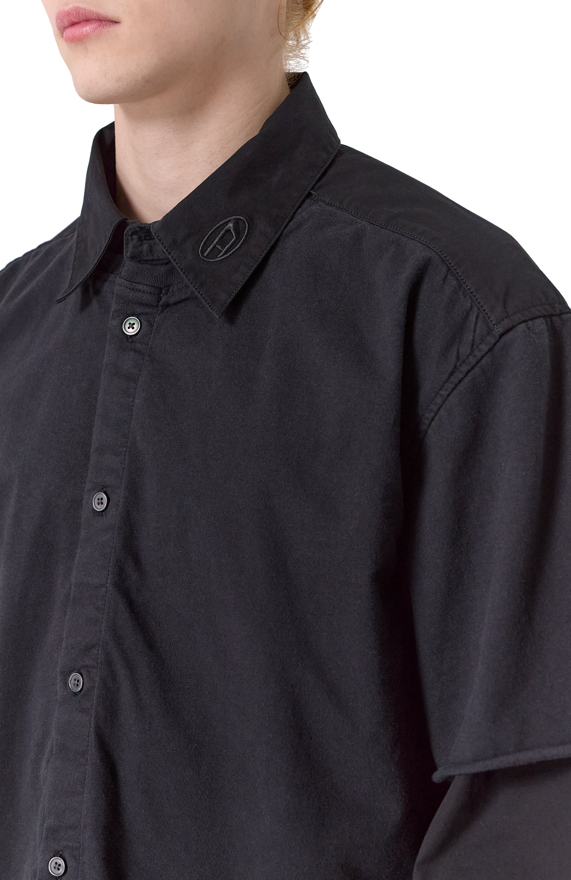 Хлопковая рубашка DIESEL, арт. A16199/0KNAI, фото 5