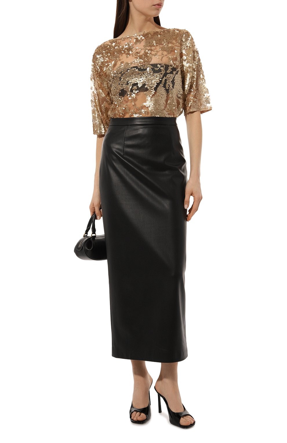 Топ с отделкой пайетками ANTONELLI FIRENZE, арт. J2683/358C, фото 2