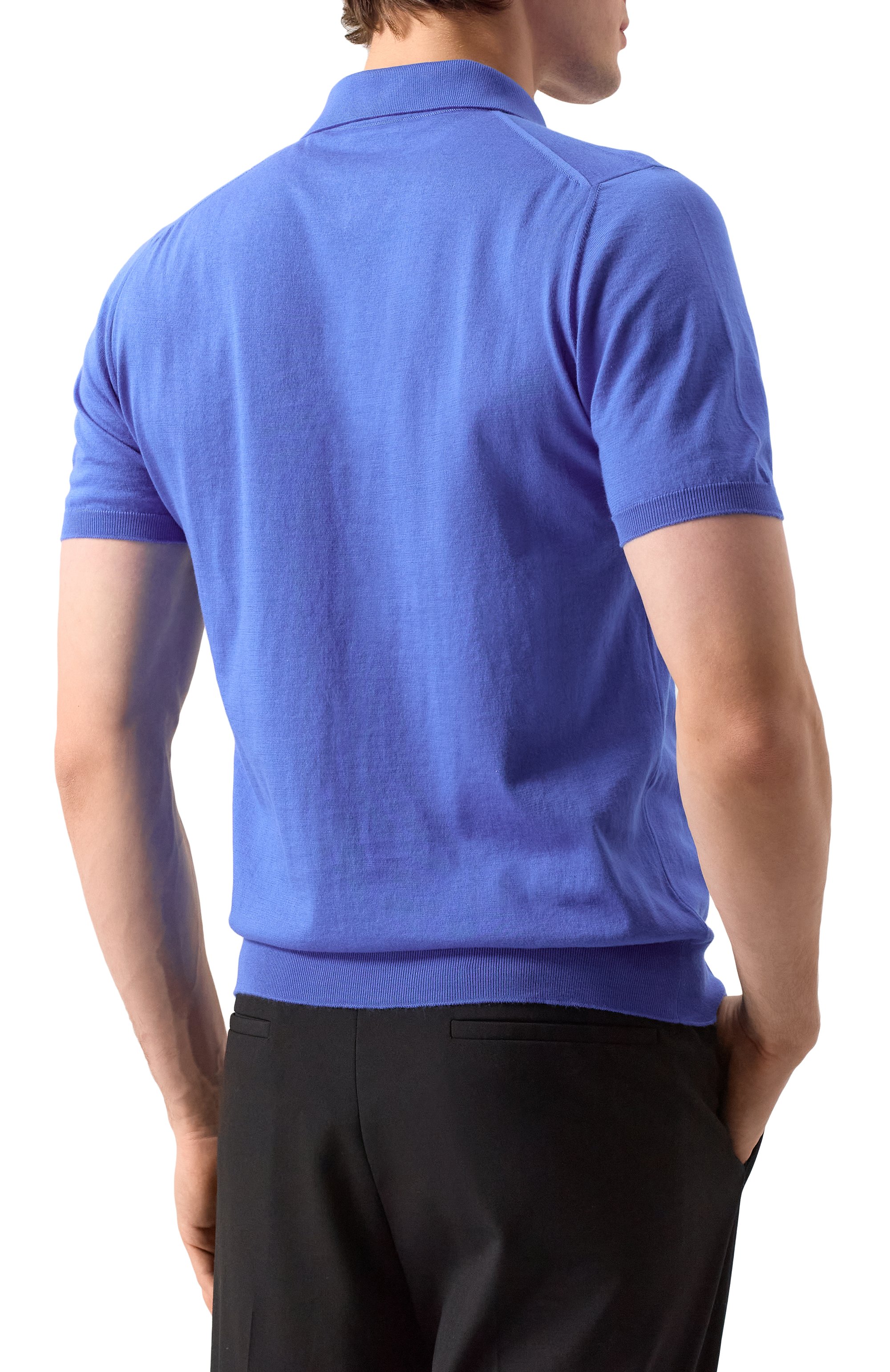 Хлопковое поло KITON, арт. UMKX33ZK192, фото 4