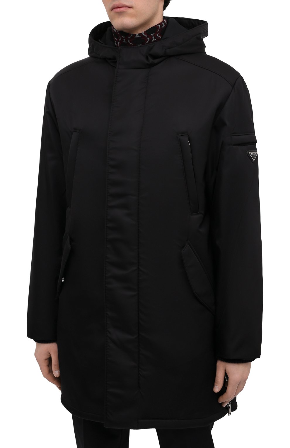 Утепленная парка PRADA, арт. SGB785-1WQ8-F0002-212, фото 3