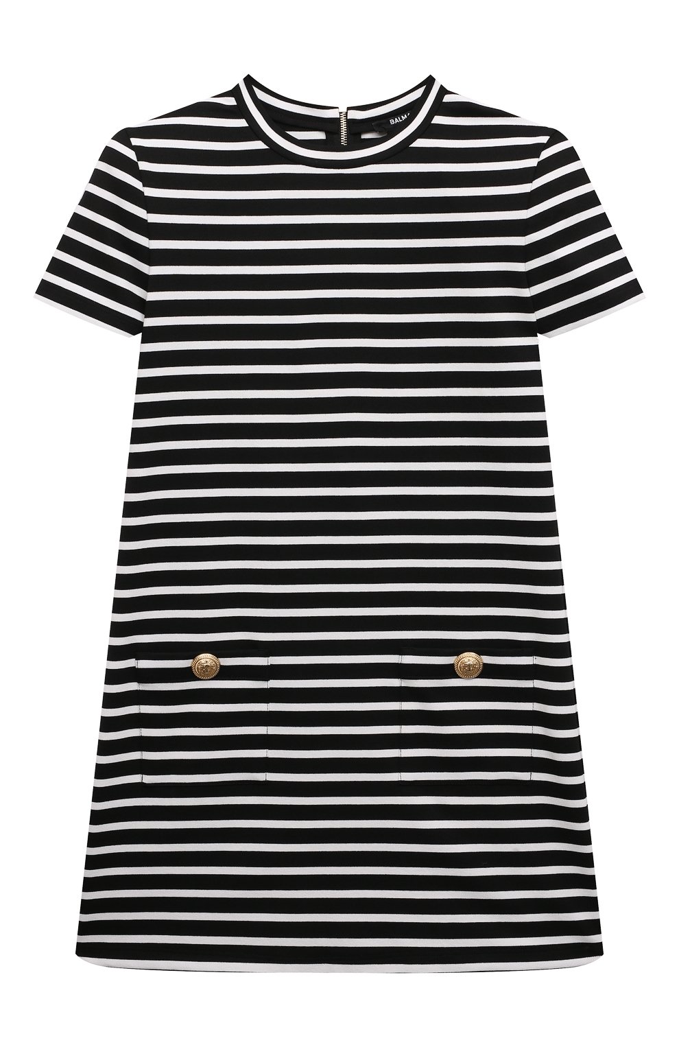 Платье из вискозы BALMAIN, арт. BS1B21, фото 1