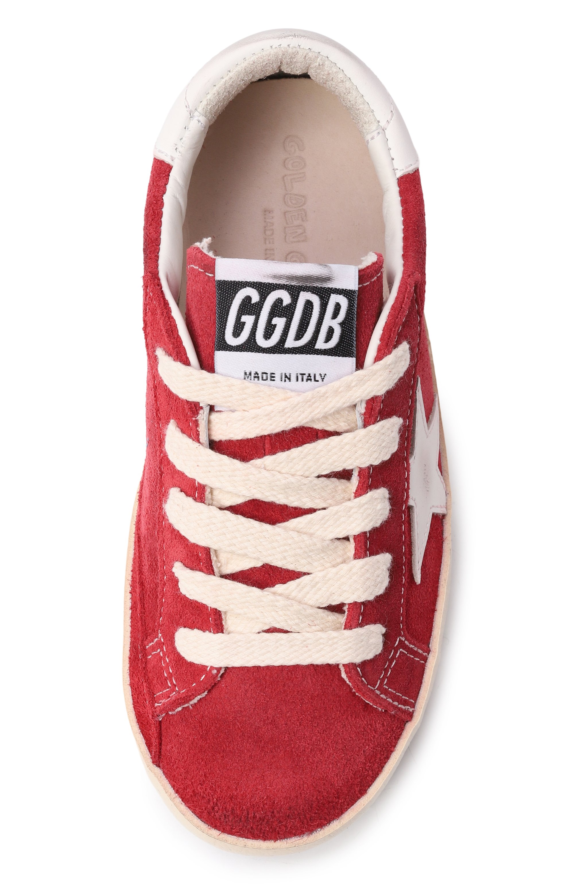 Замшевые кеды super-star GOLDEN GOOSE DELUXE BRAND, арт. GYF00101.F008031, фото 4