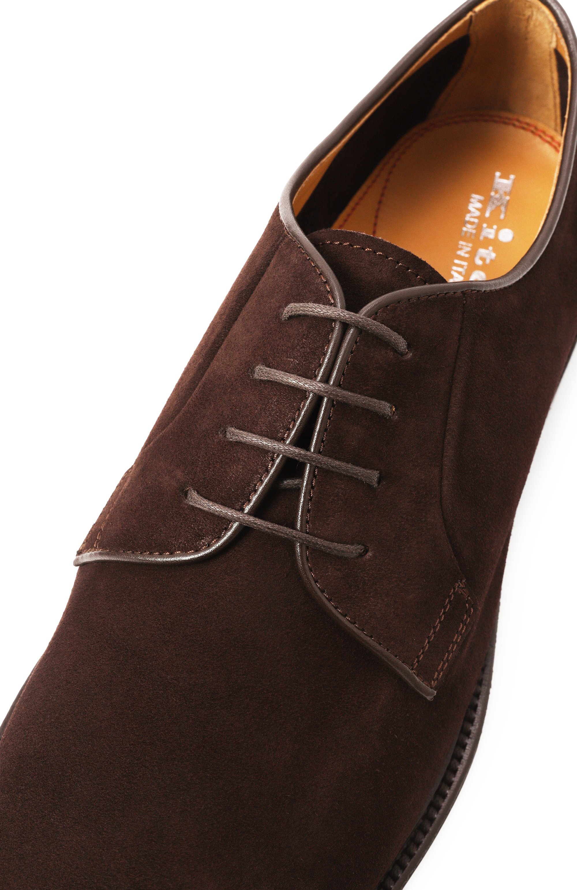 Замшевые дерби KITON, арт. USSA262N0013922, фото 7