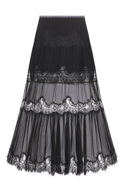 Женская шелковая юбка LOVE SHACK FANCY, арт. LS936-3311