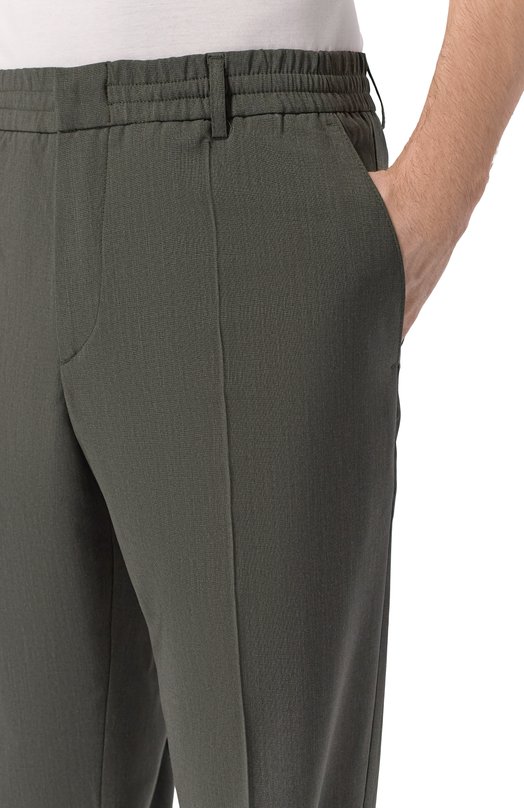 Шерстяные брюки Bogner 18311096 Хаки  18311096 Фото 5