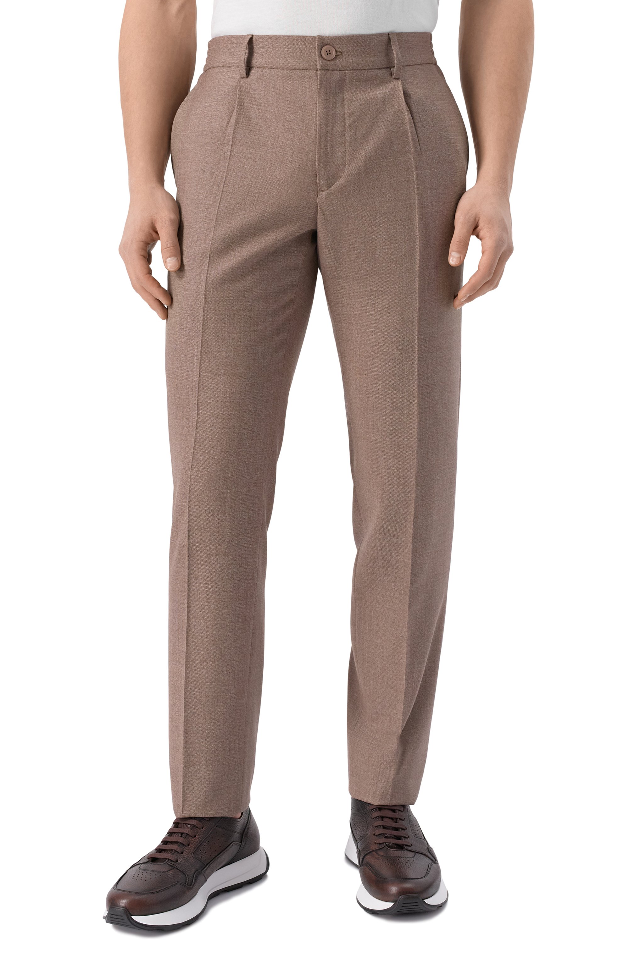 Шерстяные брюки STEFANO RICCI, арт. M1T8100006/W0003S, фото 3