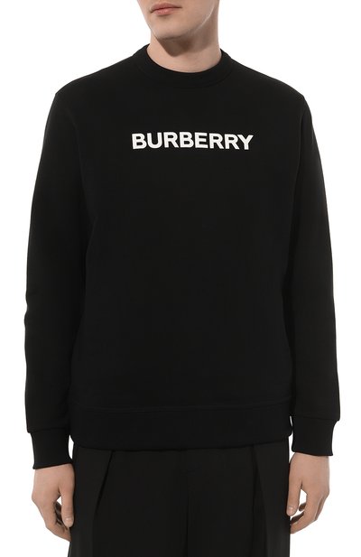 Хлопковый свитшот BURBERRY, арт. 8055312, фото 3