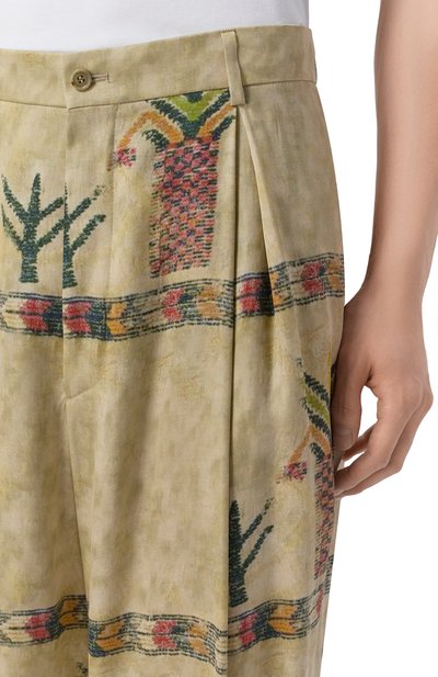 Брюки из лиоцелла и шелка GIORGIO ARMANI, арт. GM003236/TE20760, фото 5