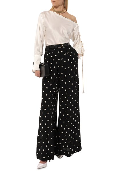 Текстильные туфли purist 105 AQUAZZURA, арт. PURHIGBR-SAT-FFF, фото 2