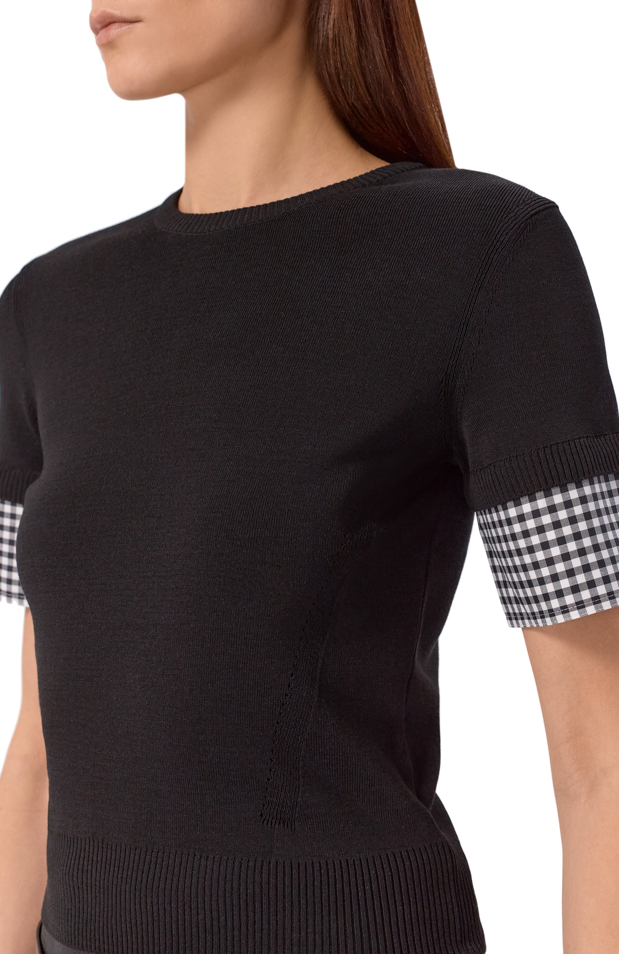 Пуловер из вискозы и хлопка JUUN.J, арт. JW6351W02, фото 5