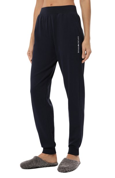 Хлопковая пижама EMPORIO ARMANI темно-синего цвета по цене 16050 руб., арт. 164852/CS290, фото 5 Хлопковая пижама EMPORIO ARMANI, арт. 164852/CS290, фото 5