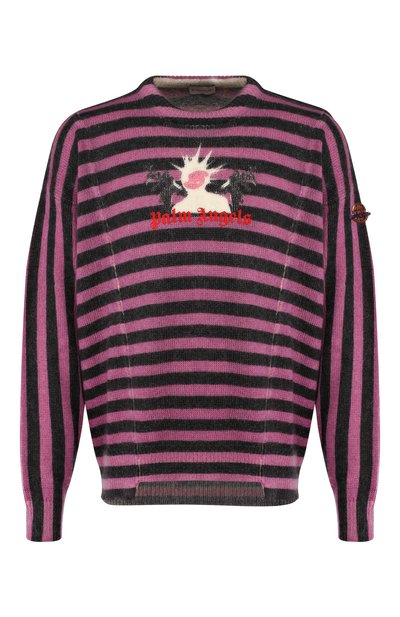 Свитер 8 moncler palm angels MONCLER GENIUS разноцветного цвета по цене 59950 руб., арт. E2-09L-90004-00-A9128, фото 1 Свитер 8 moncler palm angels MONCLER GENIUS, арт. E2-09L-90004-00-A9128, фото 1