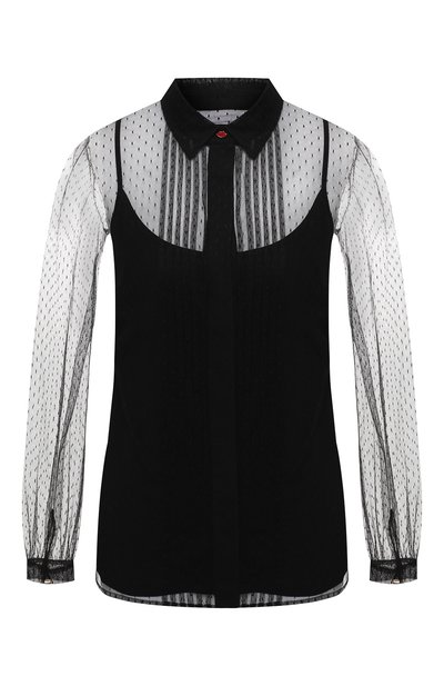 Блузка с сеткой TEREKHOV GIRL, арт. 2BL016/0411.900.3/S19, фото 1