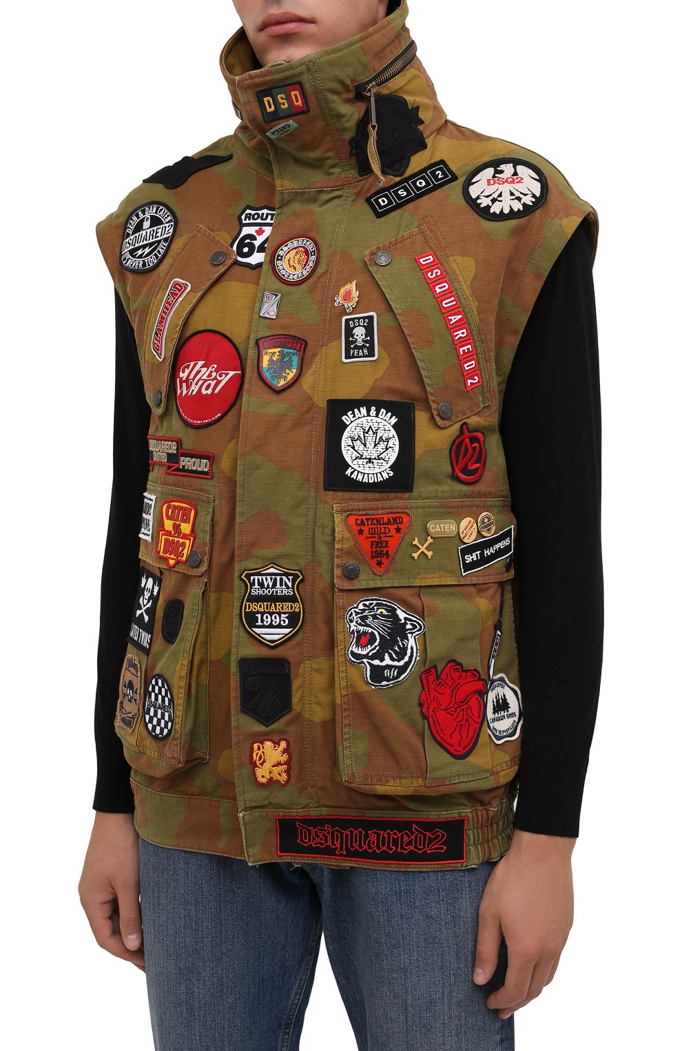 Хлопковая куртка DSQUARED2, арт. S74AM1169/S49605, фото 6