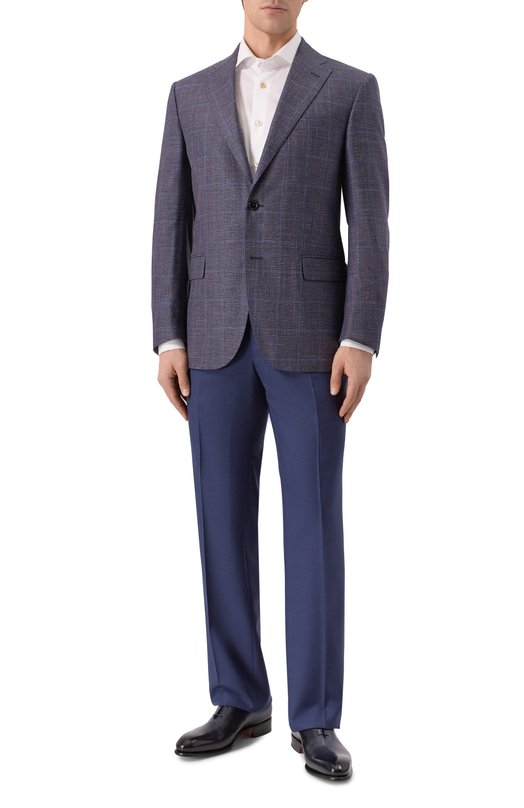 Шерстяные брюки MVST M25.1MM.T409/684 Синий  M25.1MM.T409/684 Фото 2