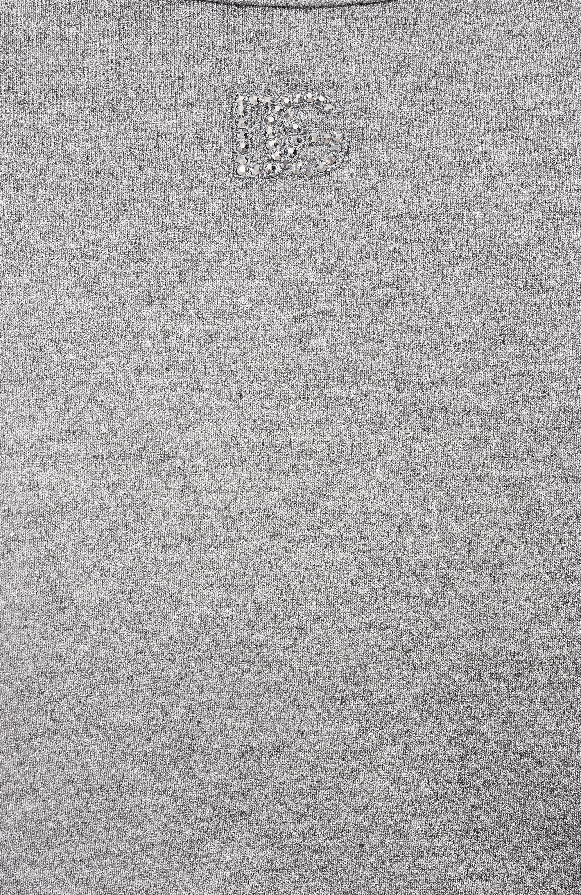 Свитшот из вискозы и хлопка DOLCE & GABBANA, арт. L5JWCI/HU7WD, фото 3