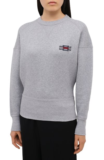 Хлопковый свитшот ISABEL MARANT ETOILE, арт. SW0254-20A055E/TEL0YA, фото 3