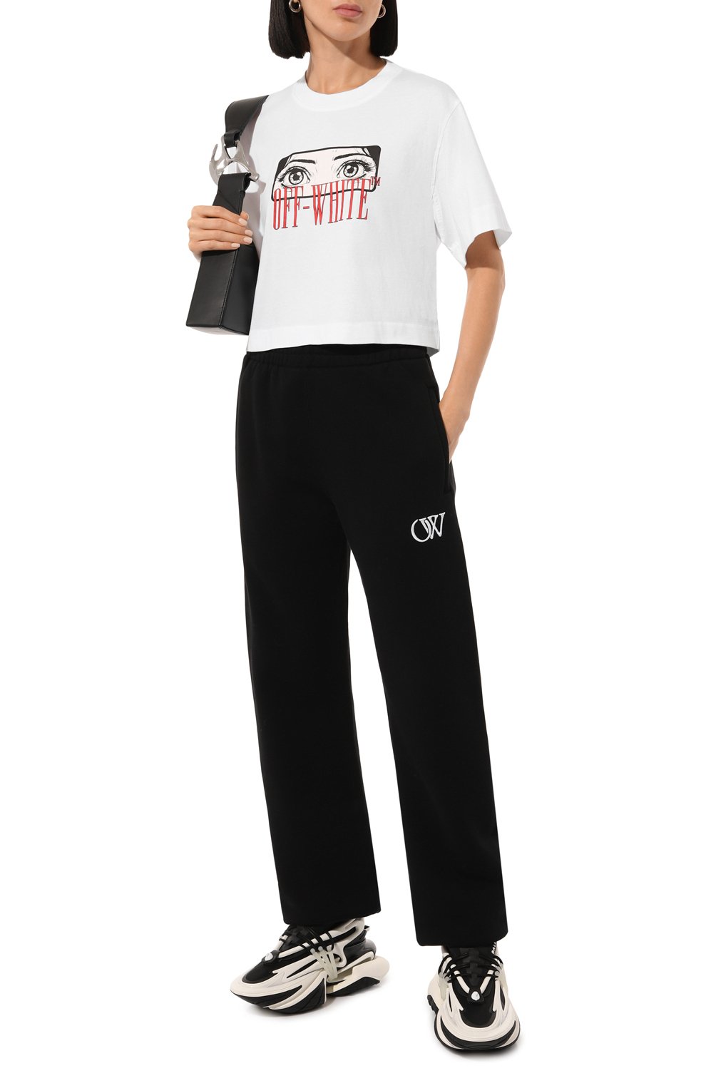 Хлопковая футболка OFF-WHITE, арт. 0WAA090F24JER006, фото 2