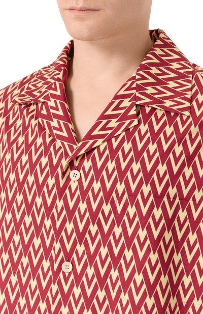 Хлопковая рубашка VALENTINO, арт. 7V3AA111/B20, фото 5