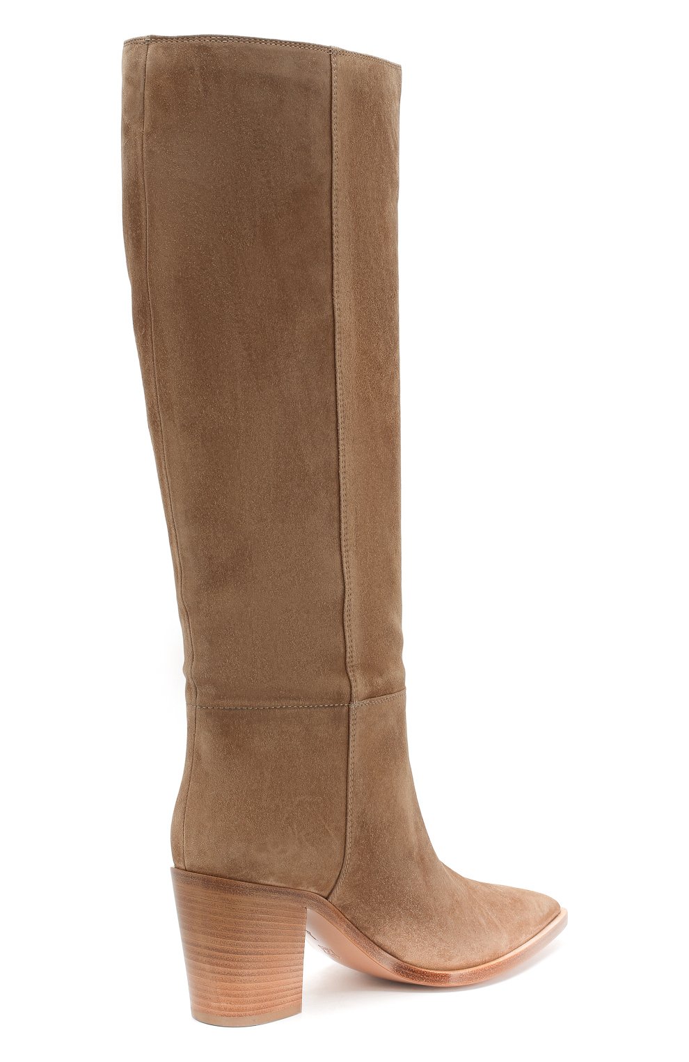 Замшевые сапоги daenerys 70 GIANVITO ROSSI, арт. G80654.70CU0.C45CAML, фото 4